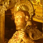 foto 1 Altaarbeeld van St. Jacob in de katedraal van Santiago