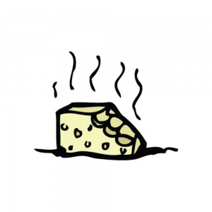 smelly cheese drawing