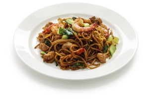 Bami bij het afscheid Bami bij het afscheid