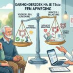 Darmonderzoek boven de 75 jaar: Wegen de risico’s zwaarder dan de voordelen?